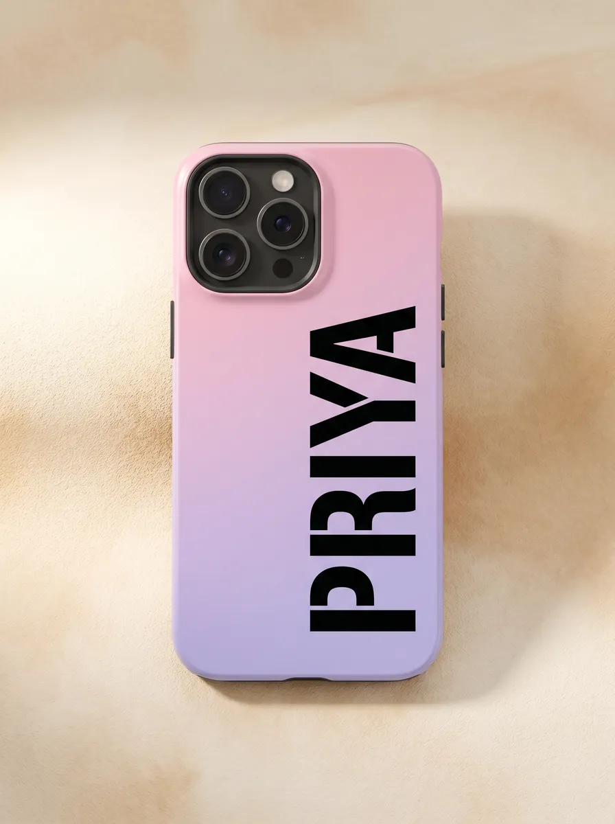 Custom Name Bold Case