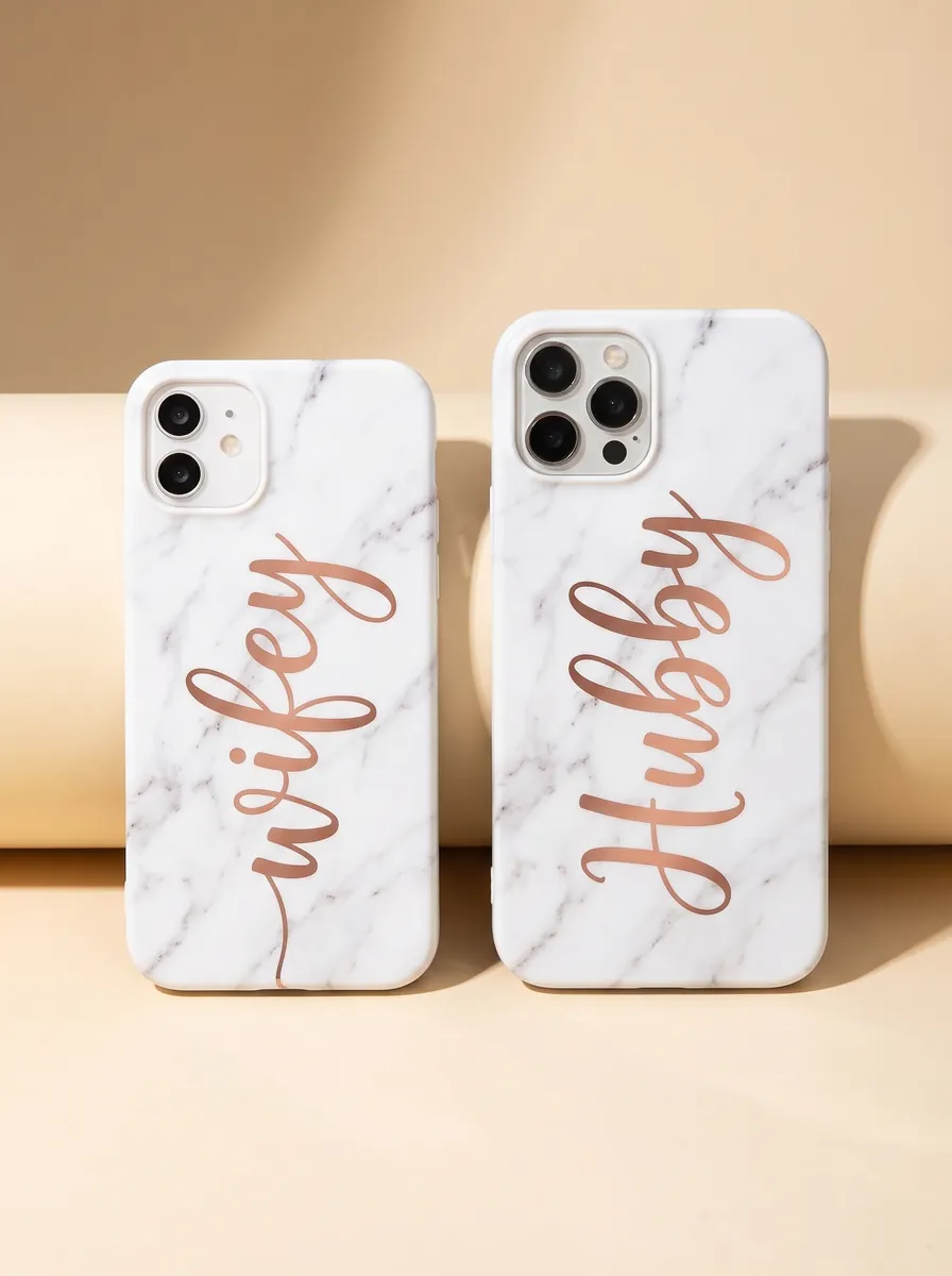 Custom Wedding Pair Case